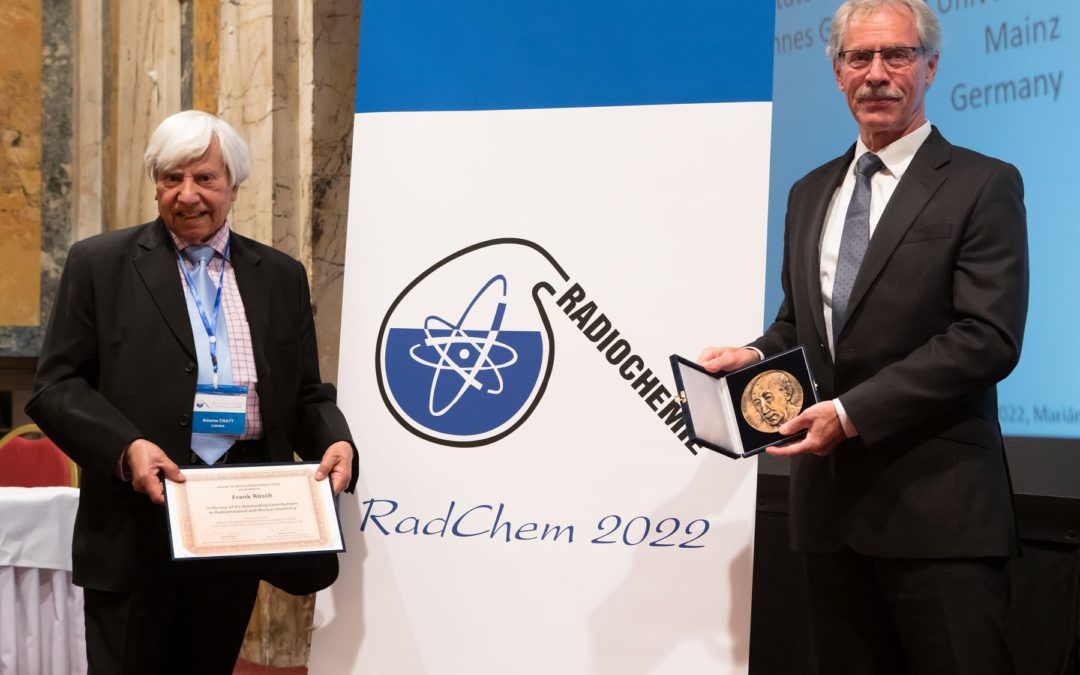 The 2022 Hevesy Medal Award awarded to Prof. Dr. Frank Rösch